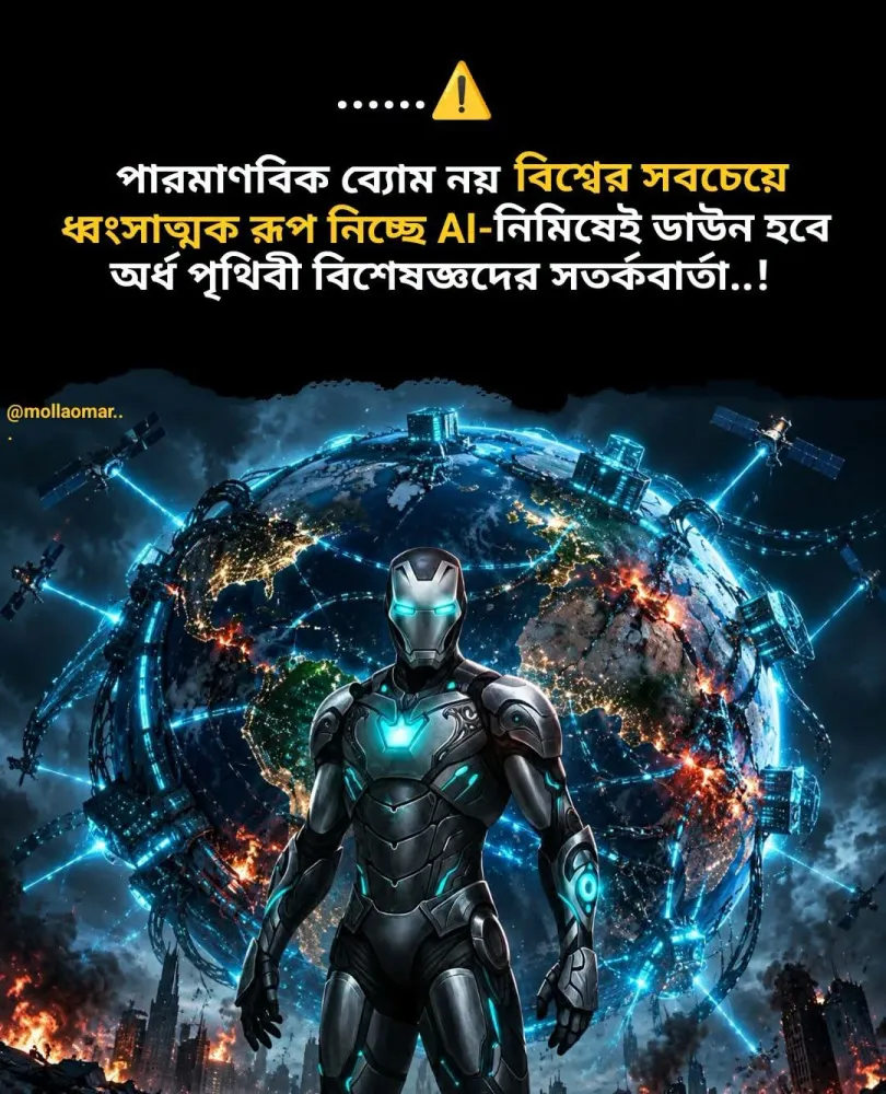 ধ্বংসাত্মক রূপ নিচ্ছে AI
