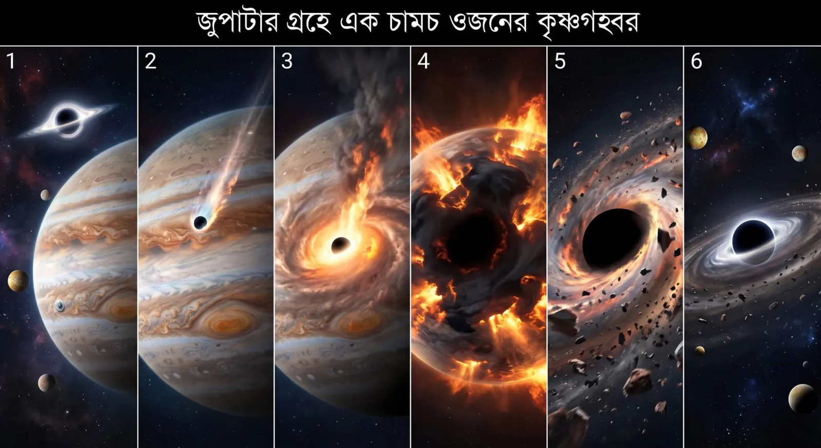 ব্লাক হোল..... মাত্র এক চা চামচ!!!