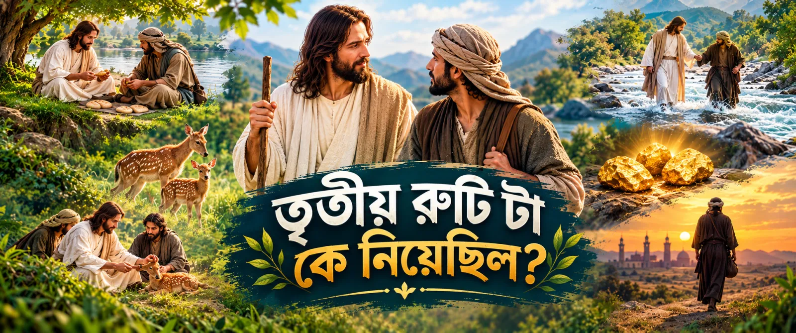 ঈসা (আ:) ও তৃতীয় রুটি