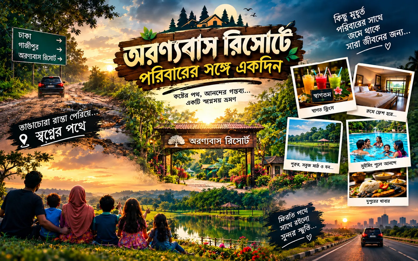 স্বপ্নের পথে অরন্যবাসে