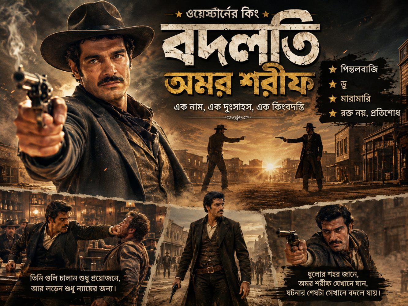 ধুলোর শহরে ওমর শরীফ