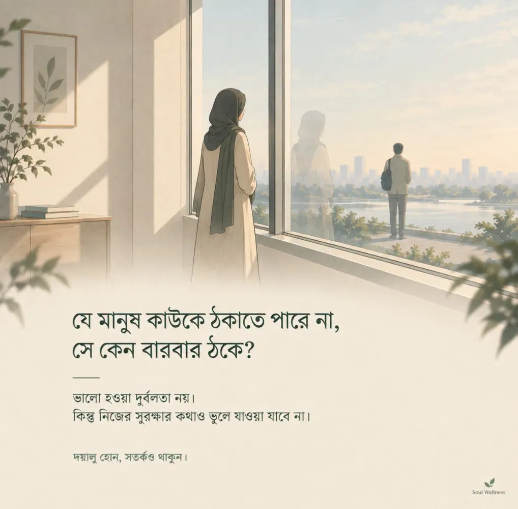 বিশ্বাস করা দুর্বলতা নয়