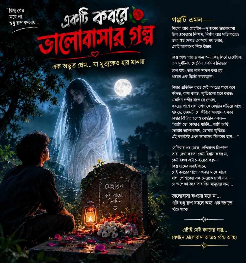 একটি কবরে ভালোবাসা