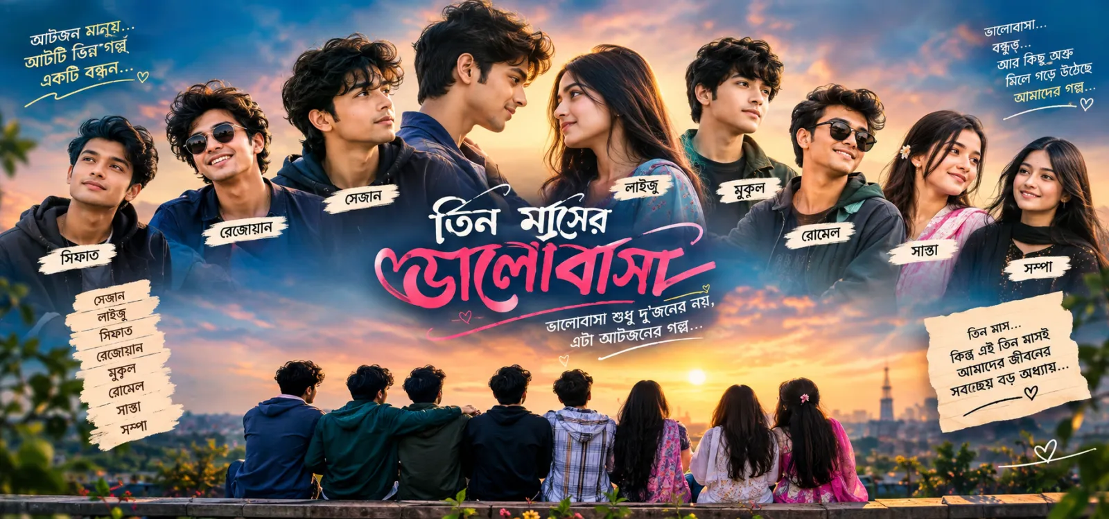 একটি তিন মাসের ভালোবাসা