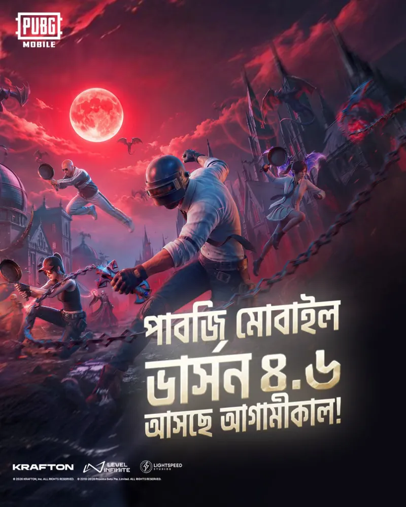 পাবজি মোবাইল ভার্সন ৪.৬
