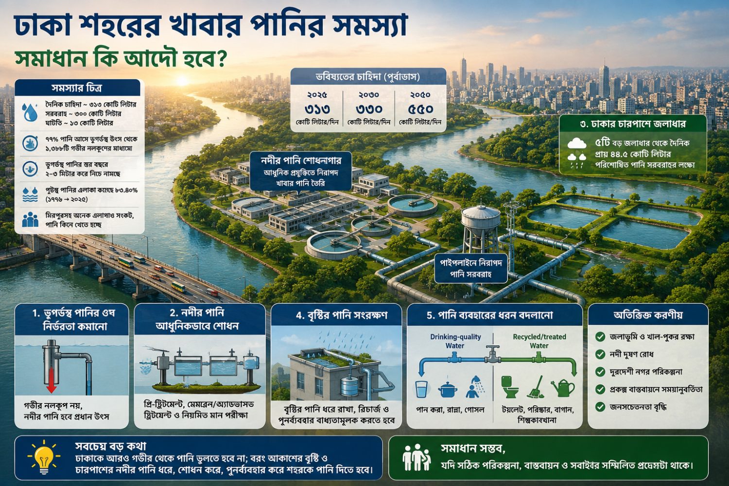ঢাকার আসল সমস্যা কোথায়?