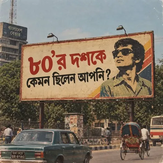 ৮০'র দশকে কেমন ছিলেন আপনি?