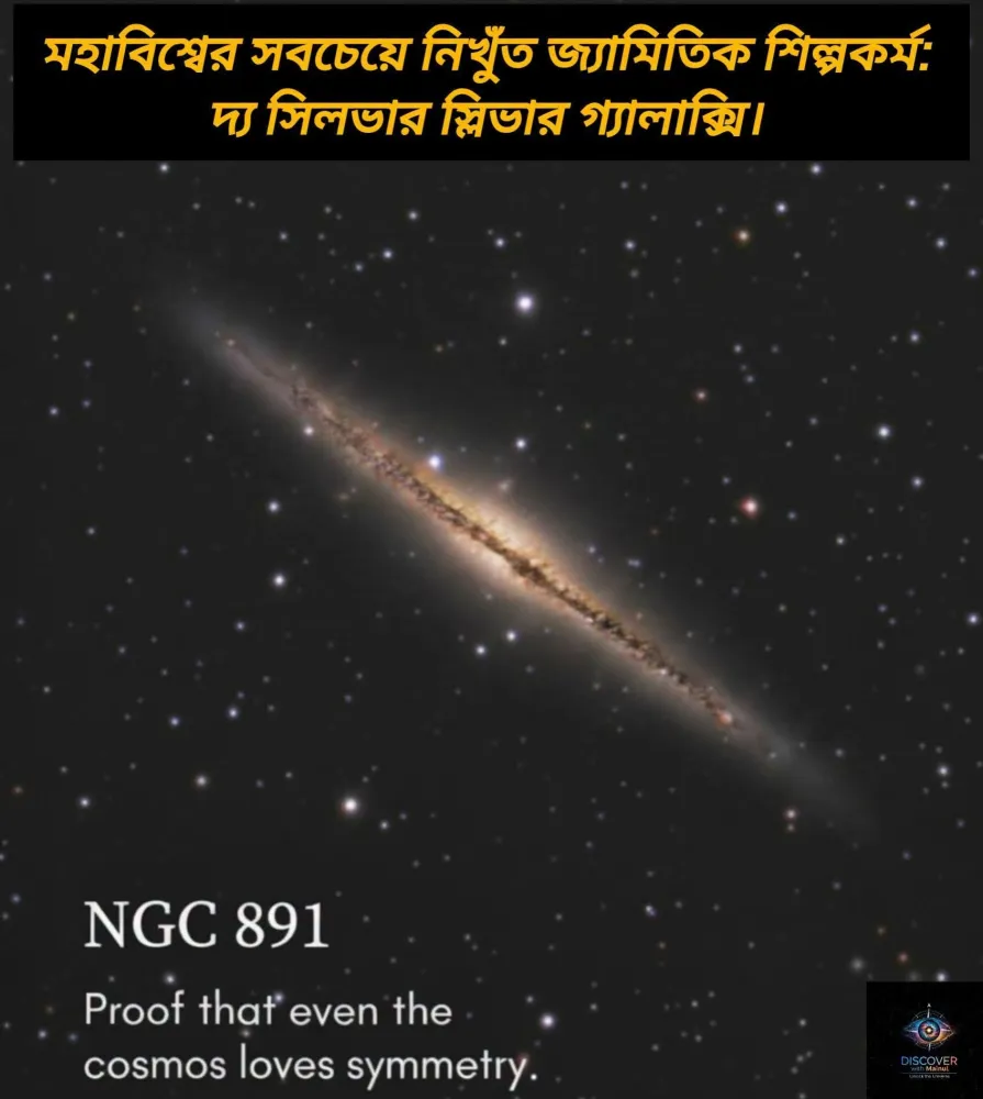দ্য সিলভার স্লিভার গ্যালাক্সি।