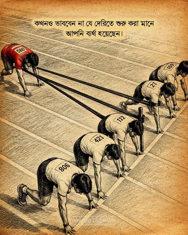 সঠিক পথে চলাটাই আসল সাফল্য। 🎯