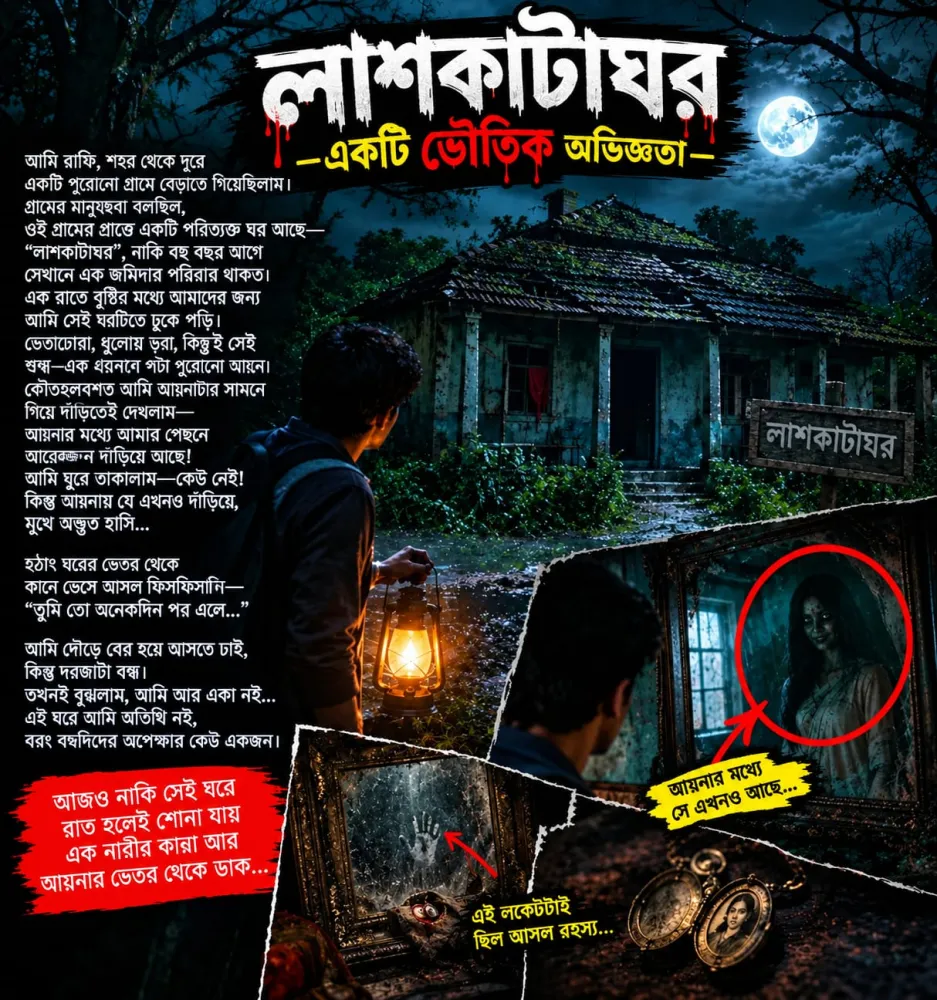 লাশকাটাঘর — একটি লোমহর্ষক ভৌতিক গল্প