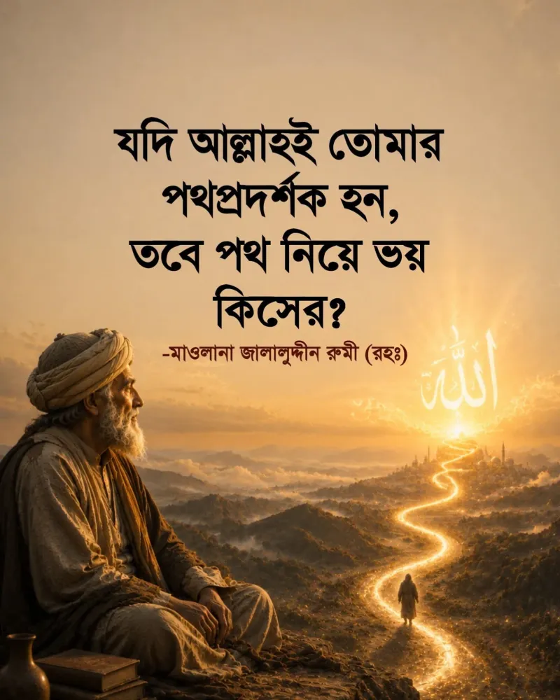 পথ নিয়ে ভয় কিসের?