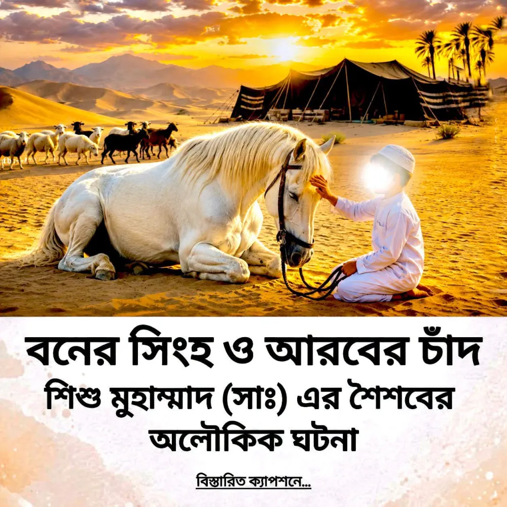 বনের সিংহ ও আরবের চাঁদ