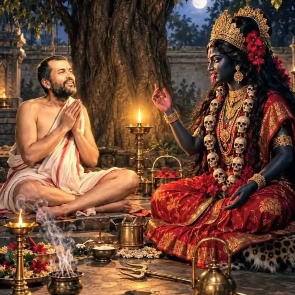 মা কালীর প্রতি রামকৃষ্ণ পরমহংসের পরম ভক্তি 🌺