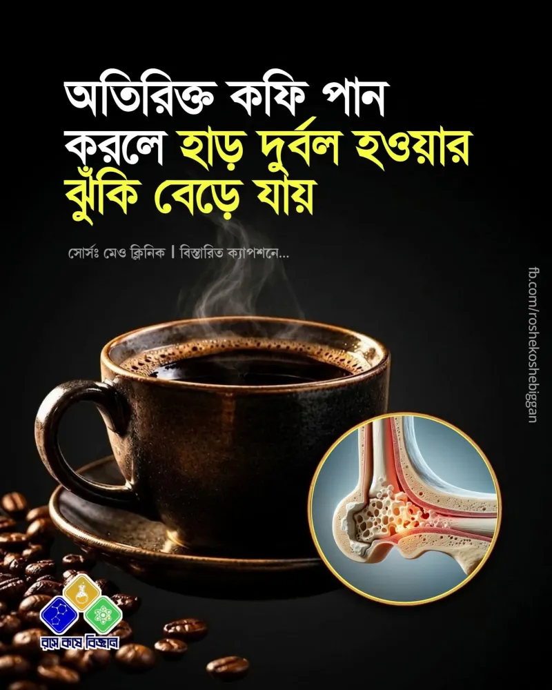 কফি ও হাড় ক্ষয়