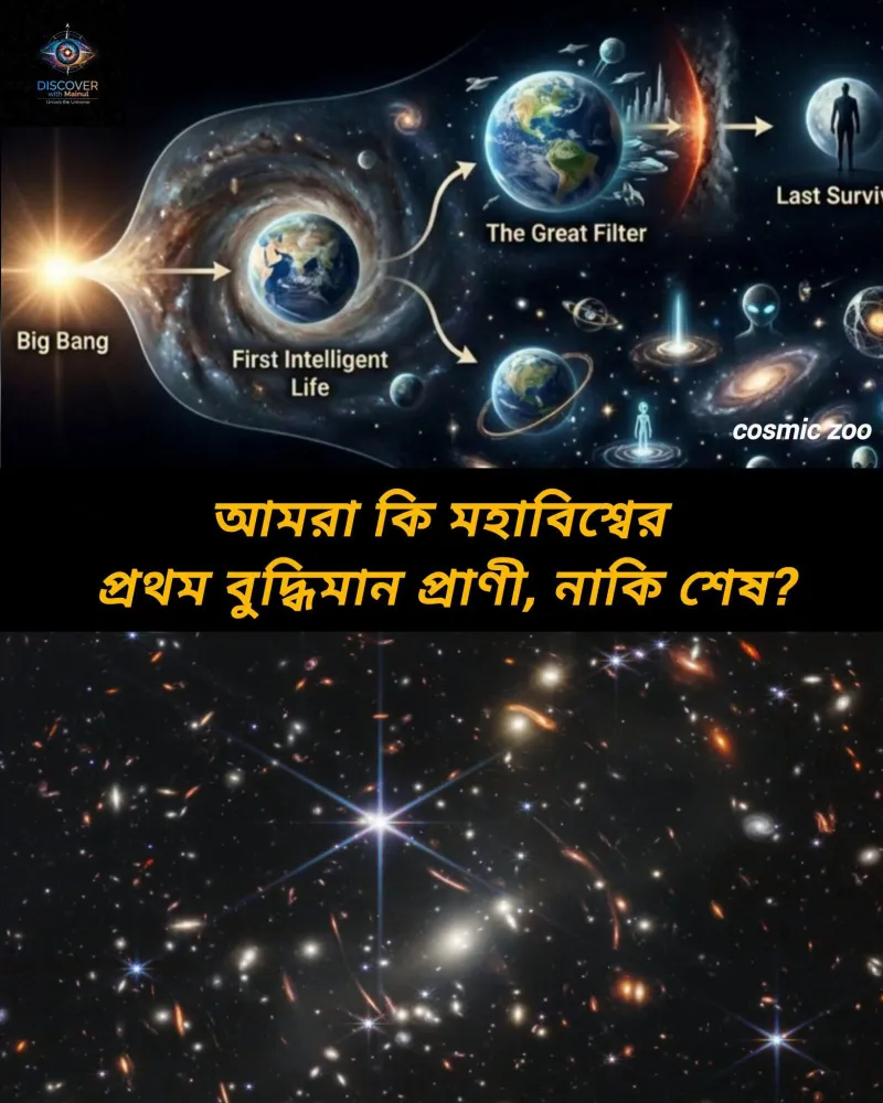 আমরা কি মহাবিশ্বের প্রথম বুদ্ধিমান প্রাণী, নাকি শেষ?