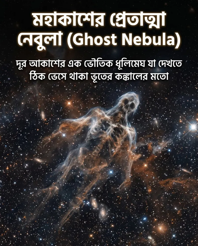 কেন এমন ভৌতিক রূপ?
